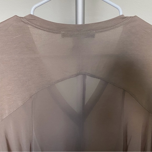 BCBGMaxAzria Soft Beige Blouse - Picture 4 of 7